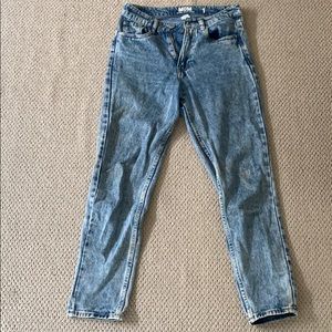 Ultra high rise mom jeans size 1